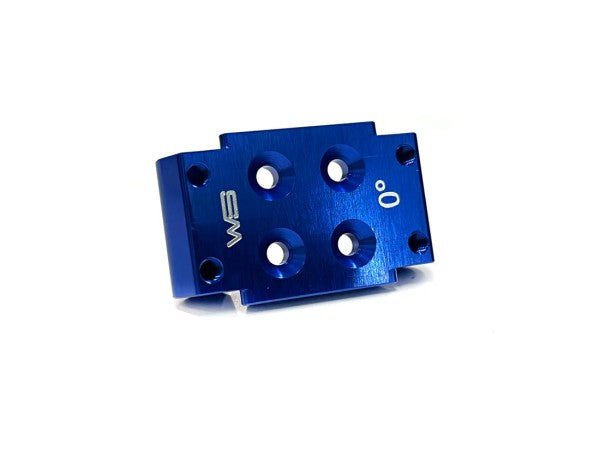 Willspeed W3054 - Bulkhead avant en alu à 0° - 10g - pour Asso B7