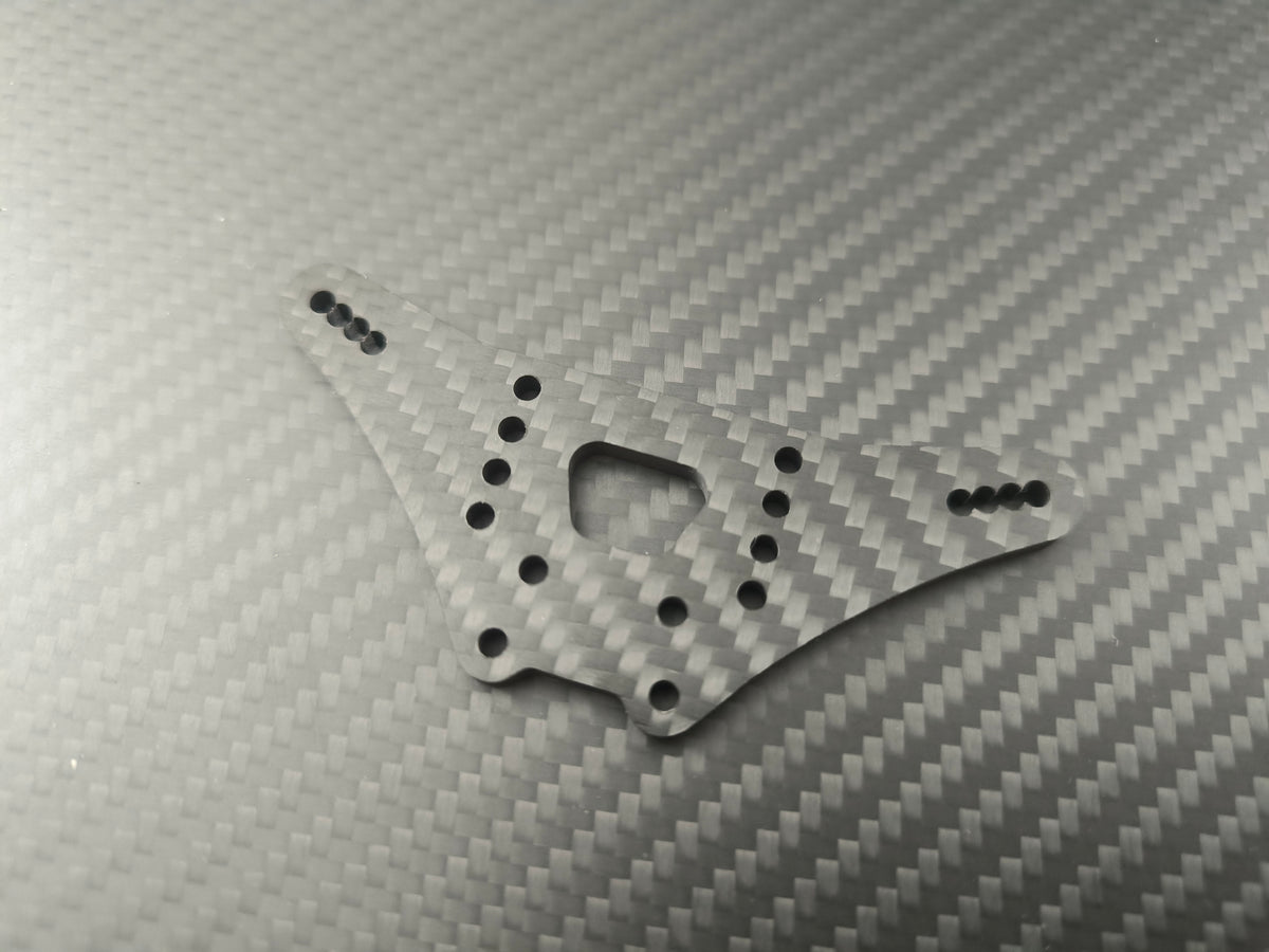 Graphite Shock Rear Tower for X-RAY XB2 2026 RCS-190-XB2R26
