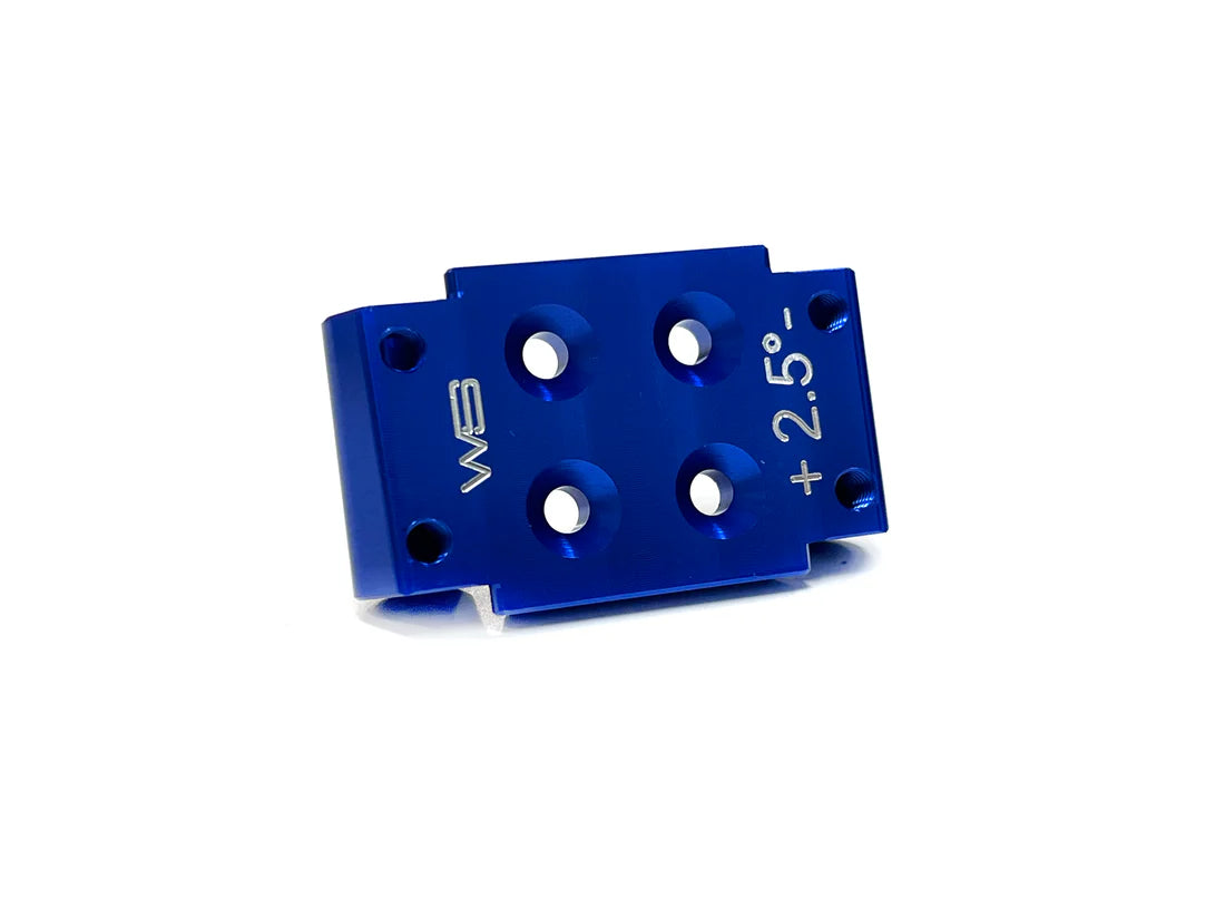 Willspeed W3055 - Bulkhead avant en aluminium à 2,5° - 10g - pour Asso B7