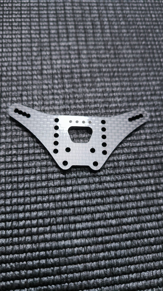 Support d'amortisseurs Arrière Carbone pour X-RAY XB2 2025 RCS-190-XB2R25