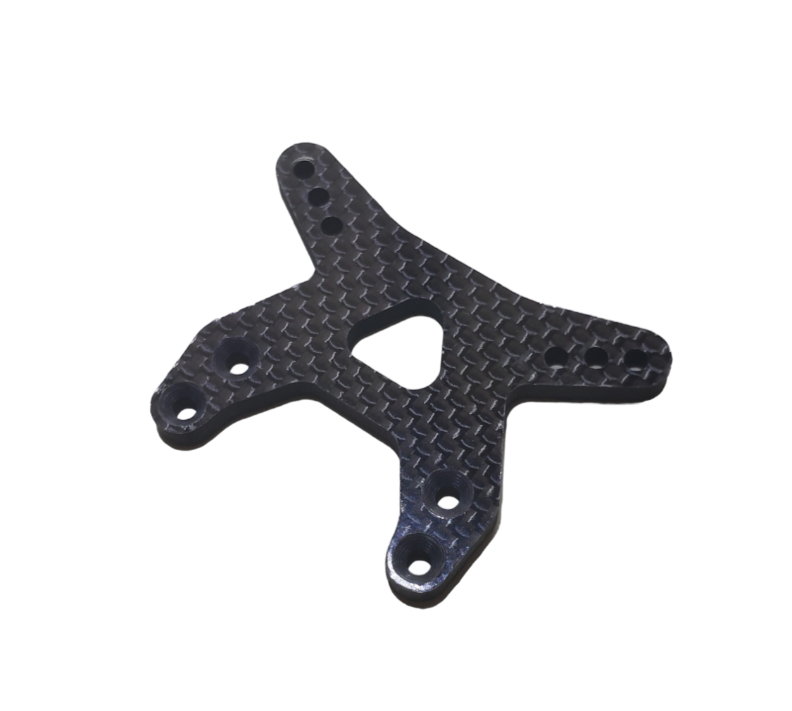 Graphite Front Shock Tower 4mm ( For Team Associated RC10 B6 B6.1 B6.2) Gull wing Arm RCS-180-B6F