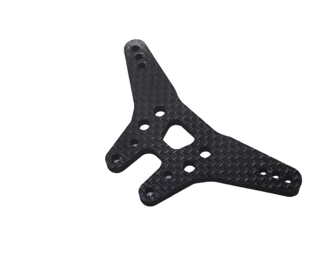 Support d’amortisseurs Arrière Carbone B6.1 B6.2 RCS-180-B6.12R