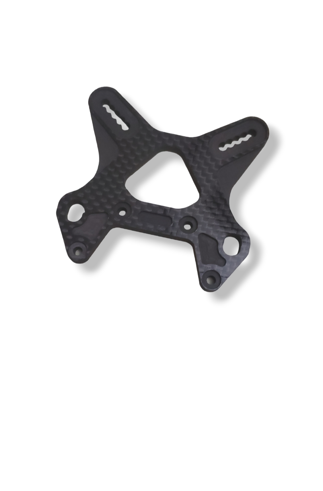 Support d'amortisseurs Avant 5mm Carbone pour MUGEN MBX7R RCS-215-MBX7RF
