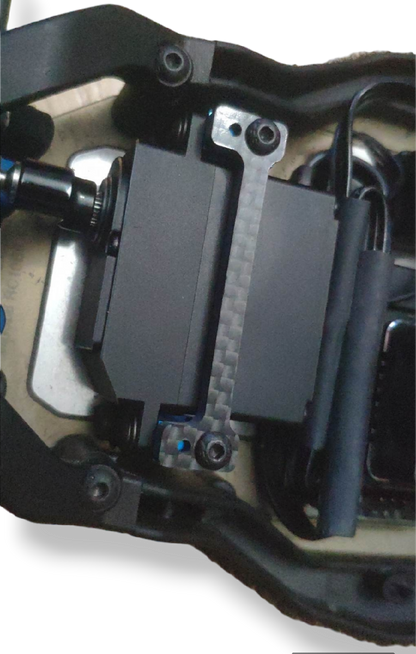 Carbon Servo Mount For Team Associated RC10 B6.3 B6.4 RCS-180-B6S