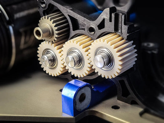 Willspeed W3081 - Machined PEEK Idler Gears with Bearings - for Asso B7 (3 pcs)