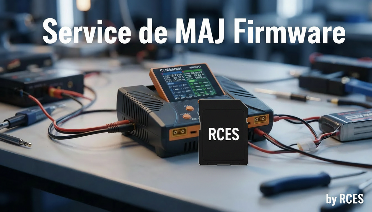 Carte micro SD de mise à jour firmware pour iCharger
